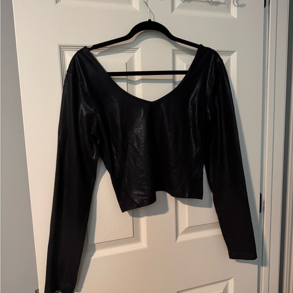 NWOT Lululemon Athletica Align Black Long Sleeve Shirt